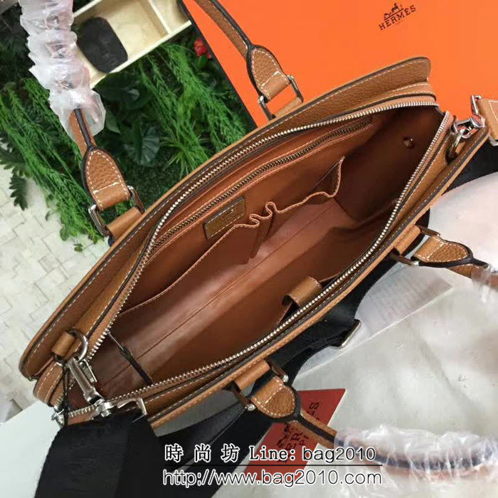HERMES愛馬仕 最新款 高端品質 男士公事包 8813-1 JD1178